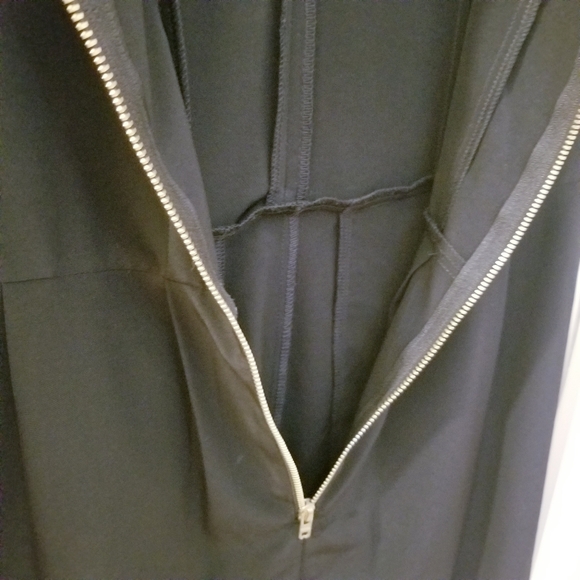 NWT H&M Black Gold Romper Dress Shorts - Picture 4 of 7